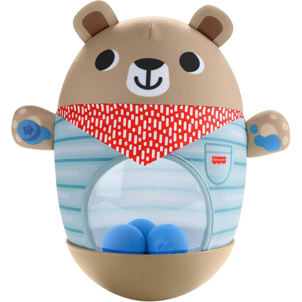 Fisher-Price: Stehauf-Bär für Babys – Mattel Bild 1