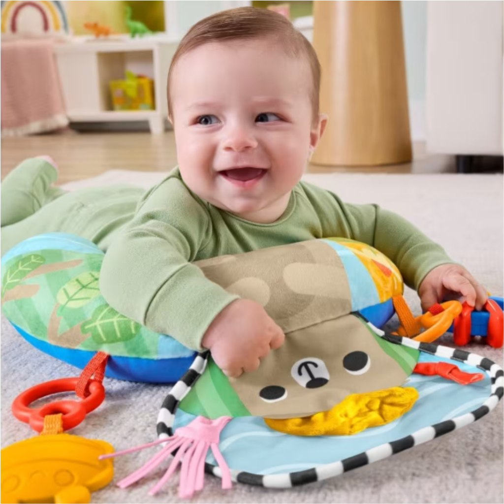 Fisher-Price: Teddybär-Bauchkissen - Mattel Bild 2