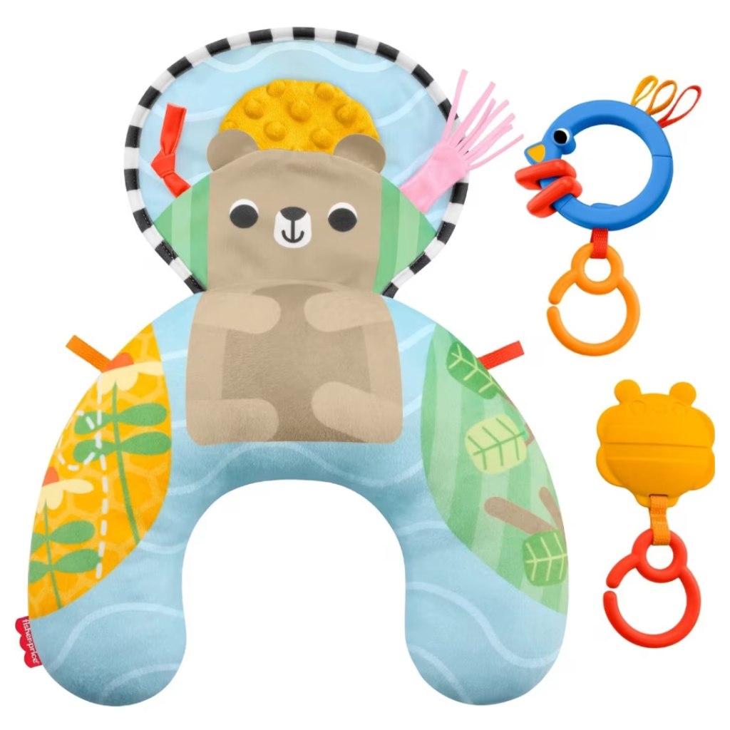 Fisher-Price: Teddybär-Bauchkissen - Mattel Bild 1