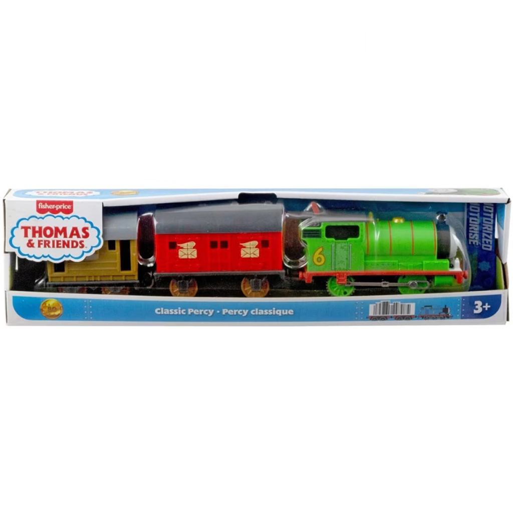 Fisher-Price: Thomas und seine Freunde – Percy motorisierte Lokomotive mit Fracht – Mattel Bild 1