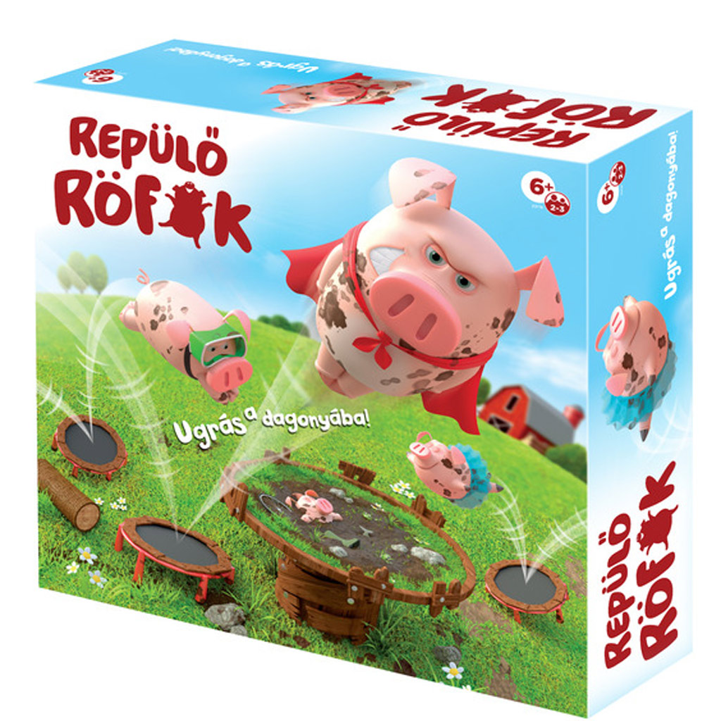 Fliegende Schweinchen Gesellschaftsspiel Bild 1