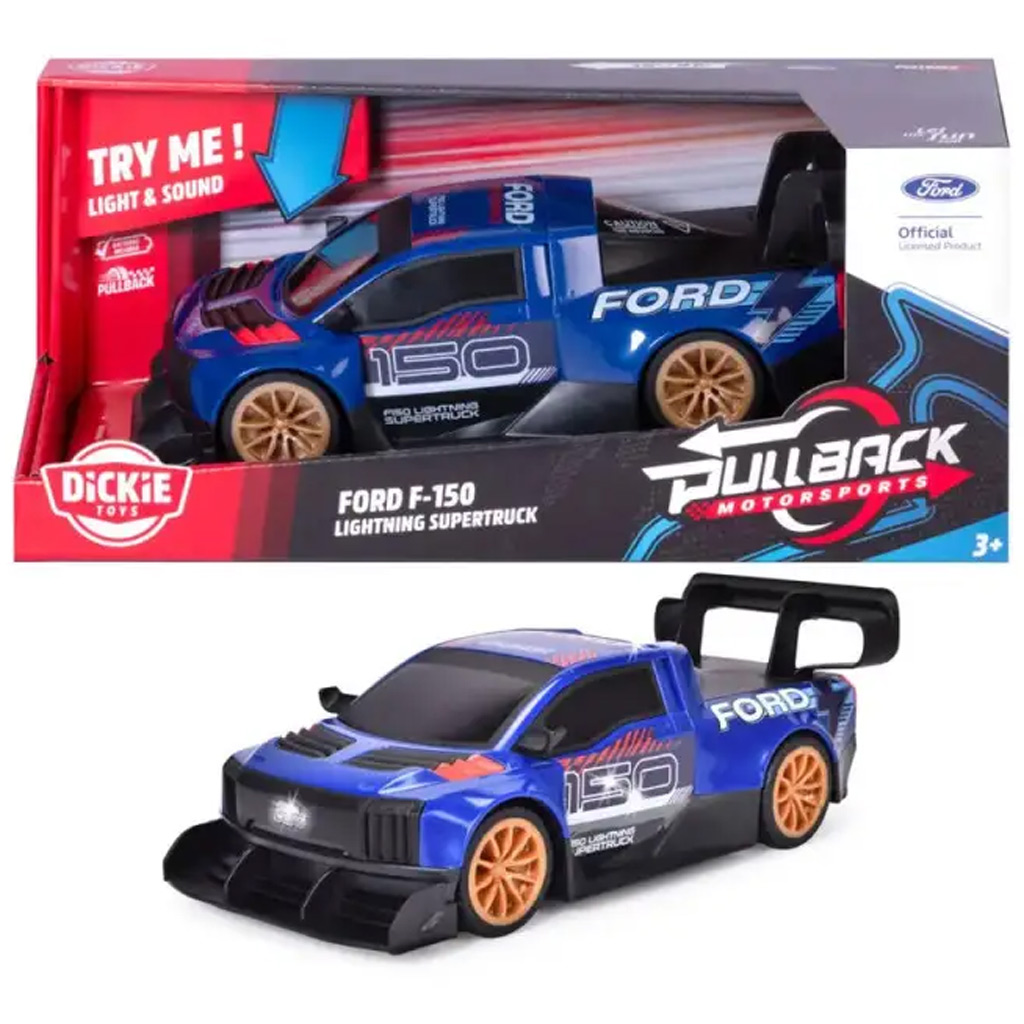 Ford F-150 Lightning Supertruck Spielzeugauto mit Licht und Sound - Dickie Toys Bild 1