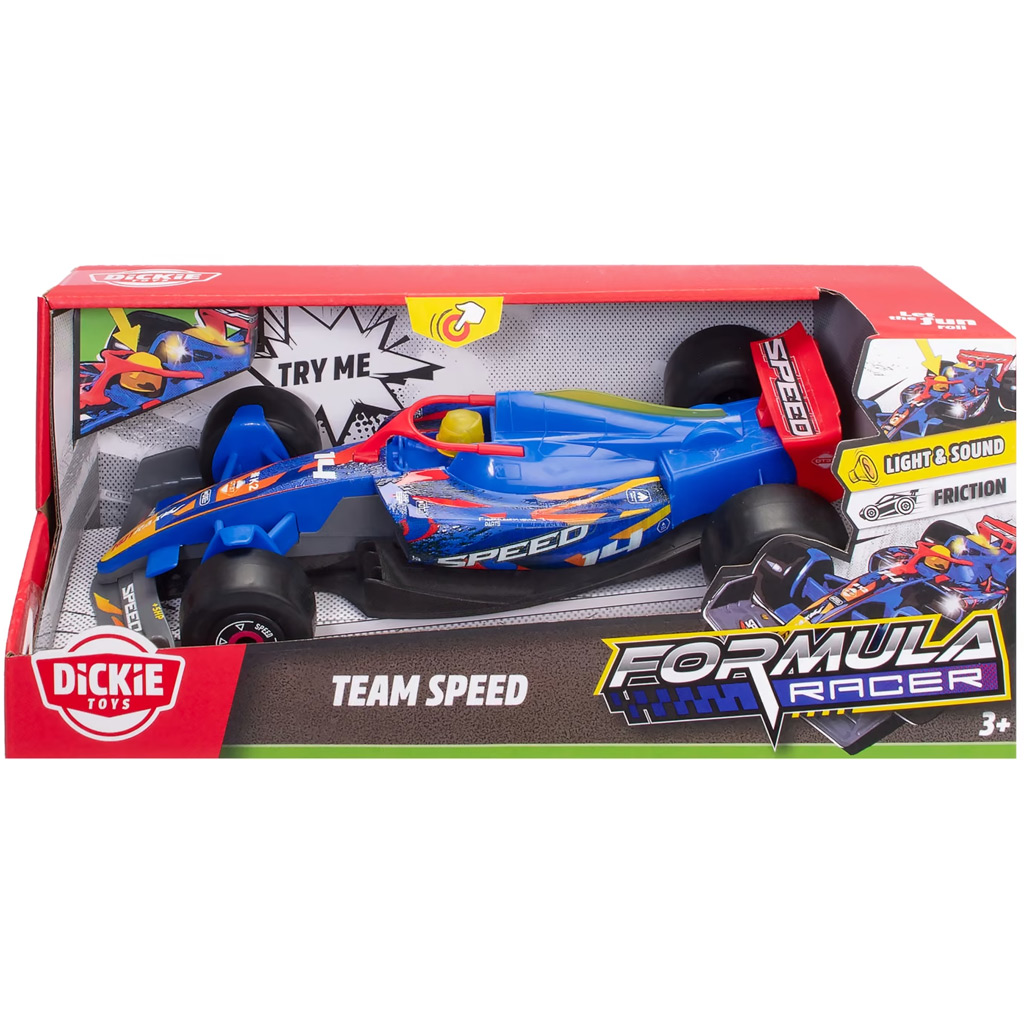 Formel Rennteam SPEED Rennauto mit Licht und Sound - Dickie Toys Bild 1