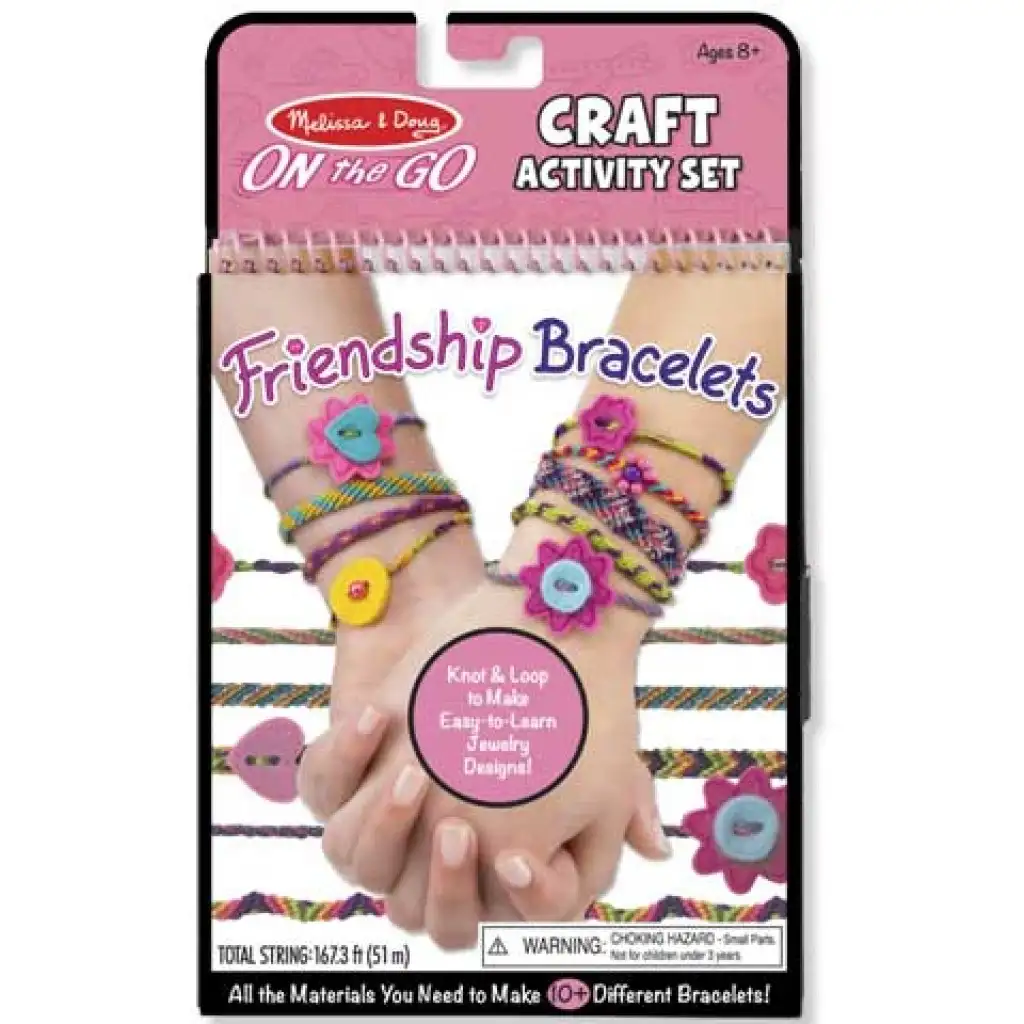Freundschaftsarmband Bastelset - Melissa & Doug Bild 1
