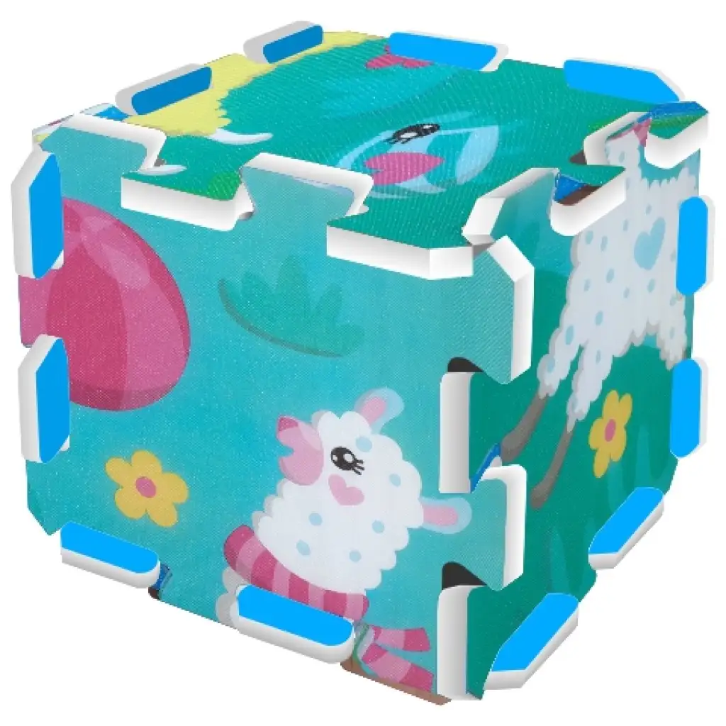 Fröhliche Lamas Schwammpuzzle - Trefl Bild 2