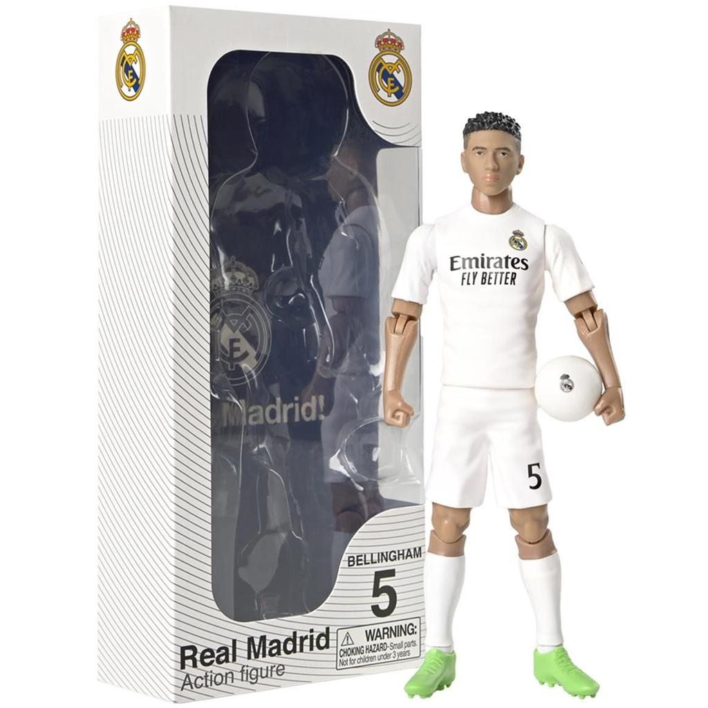 Fußball-Actionfigur, 20 cm – Real Madrid, Bellingham im Trikot mit der Nummer 5 Bild 1