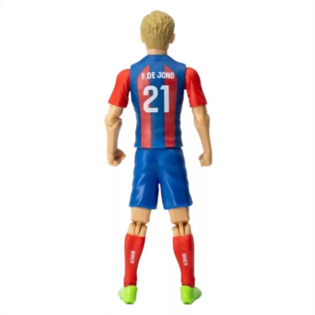 Fußballspieler Actionfigur, 20 cm - Barcelona, F. De Jong im Trikot Nummer 21 Bild 3