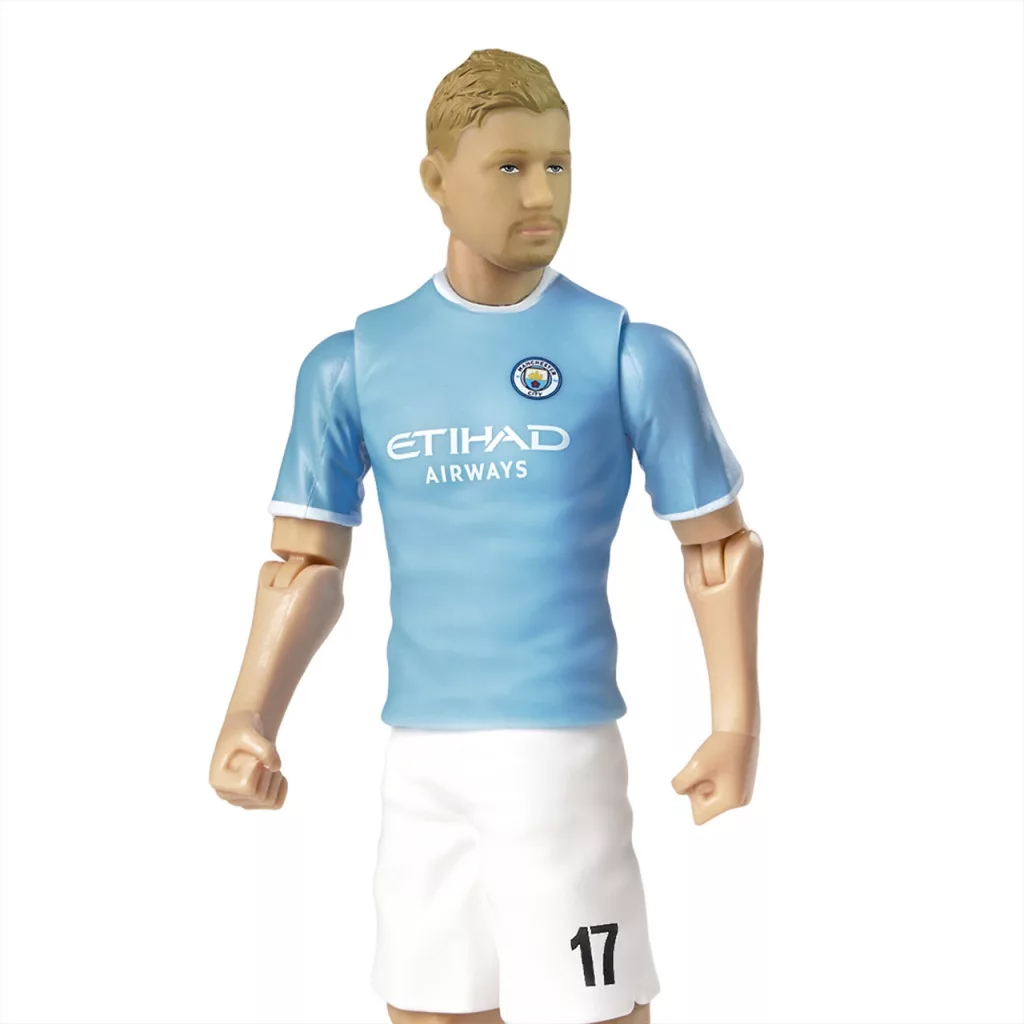 Fußballspieler Actionfigur, 20 cm - Manchester City, De Bruyne im Trikot Nr. 17 Bild 4