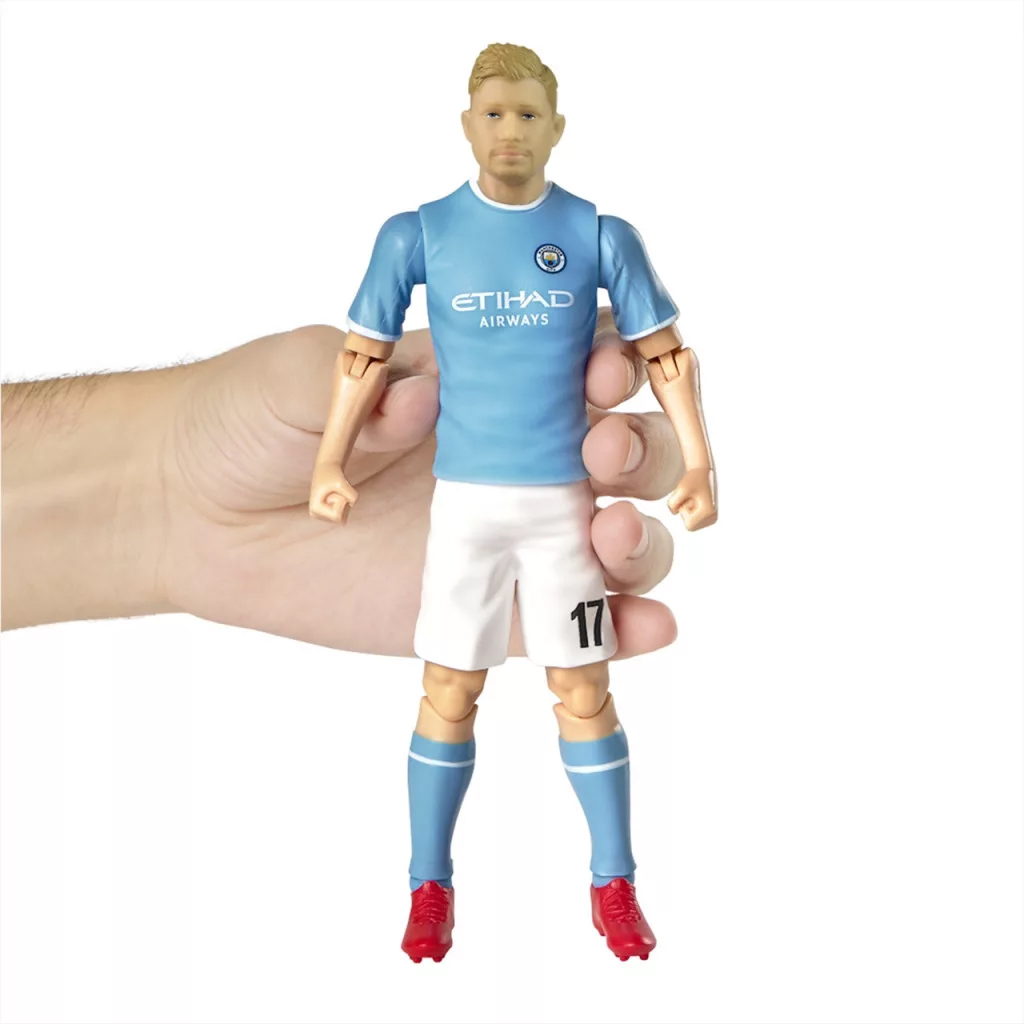 Fußballspieler Actionfigur, 20 cm - Manchester City, De Bruyne im Trikot Nr. 17 Bild 6