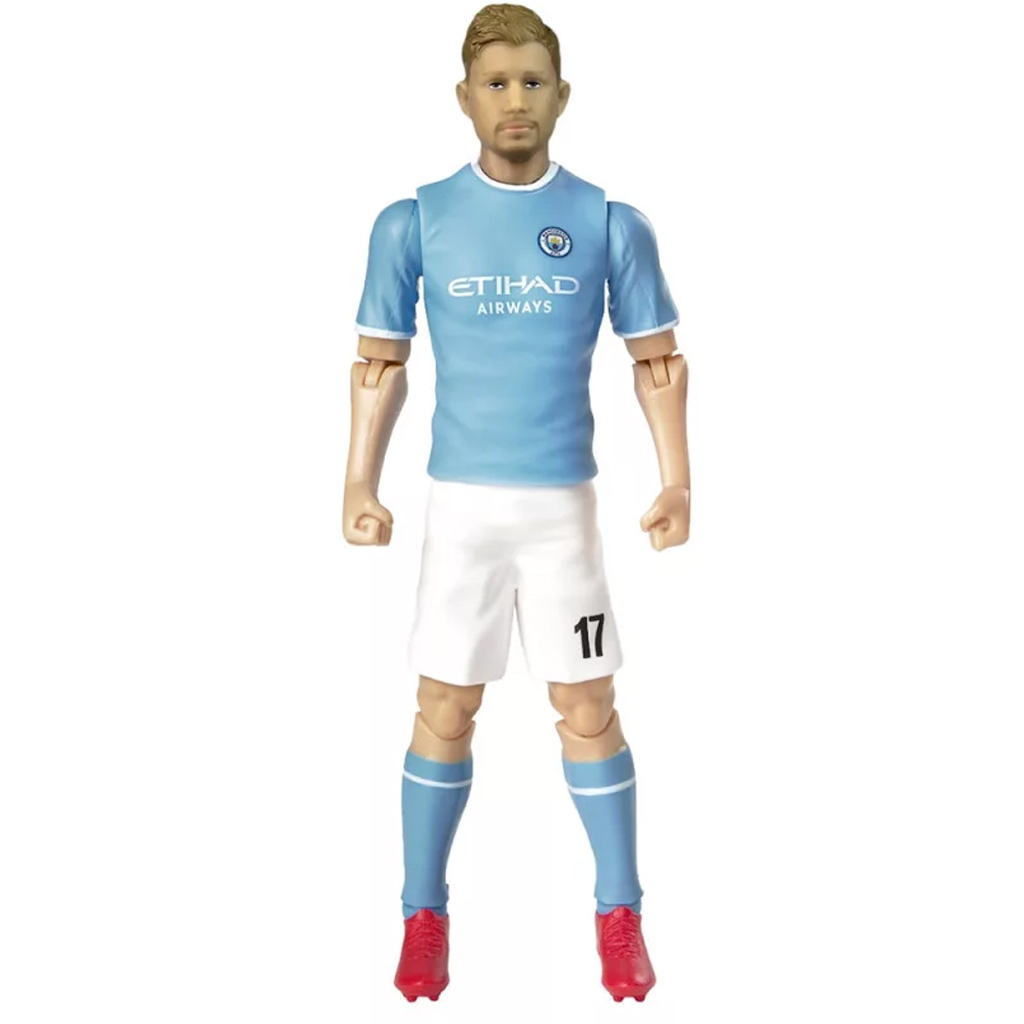 Fußballspieler Actionfigur, 20 cm - Manchester City, De Bruyne im Trikot Nr. 17 Bild 1