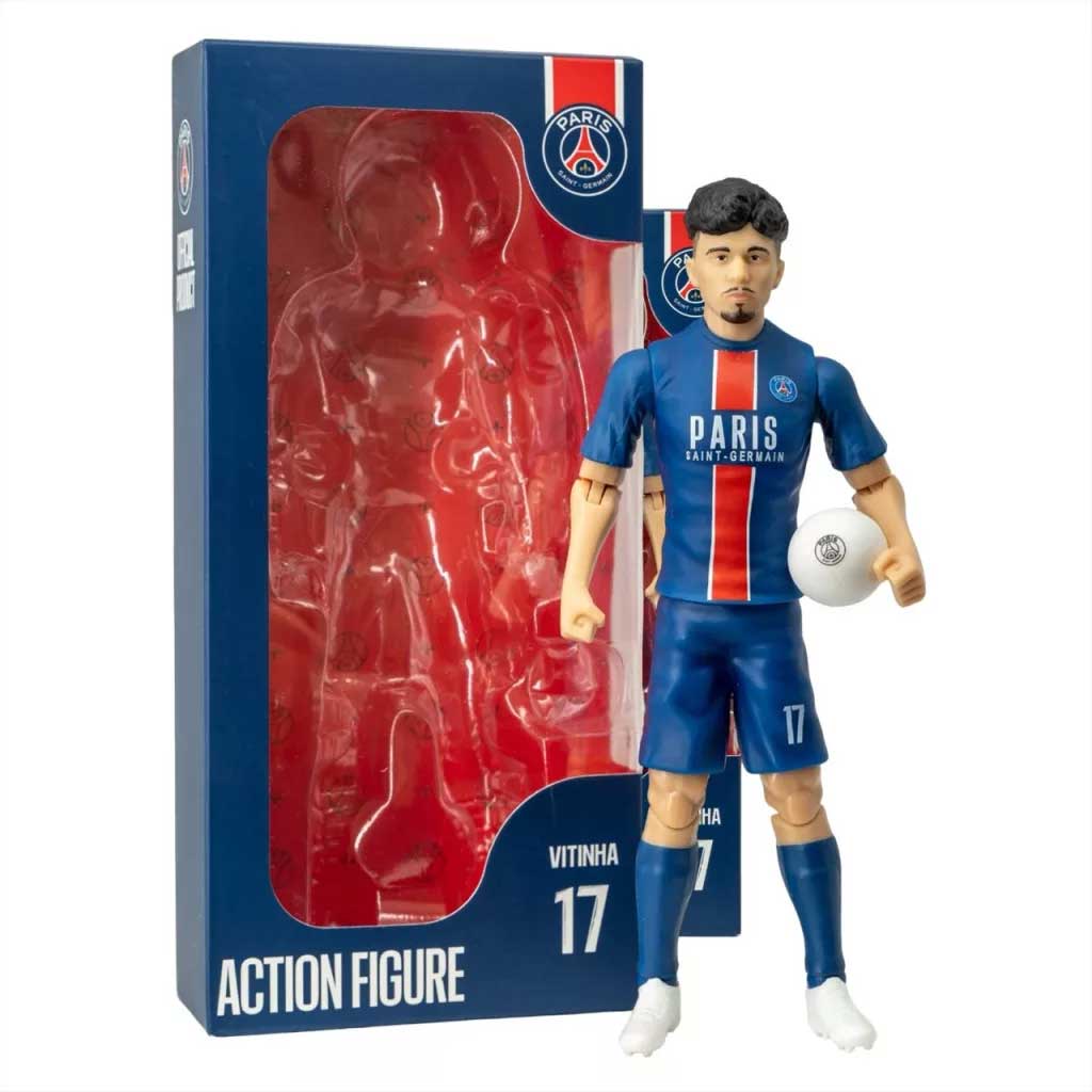 Fußballspieler Actionfigur, 20 cm - PSG, Vitinha mit der Nummer 17 Bild 1