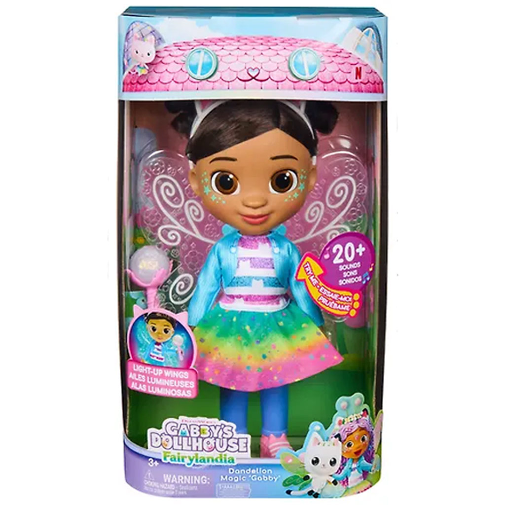 Gabi Puppenhaus Dandelion Magic Gabby interaktive Puppe, 33 cm - Spin Master Bild 1