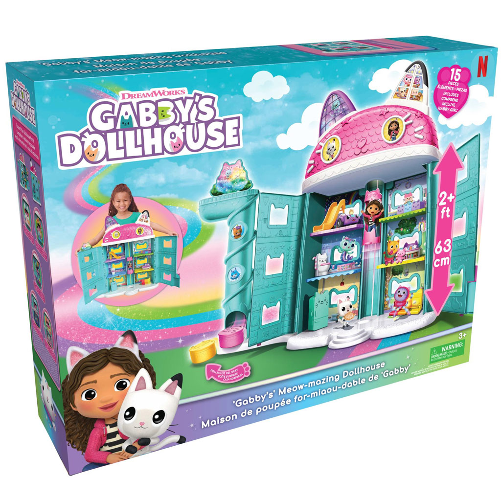 Gabi Puppenhaus Meow-mazing Puppenhaus 63 cm - Spin Master Bild 1