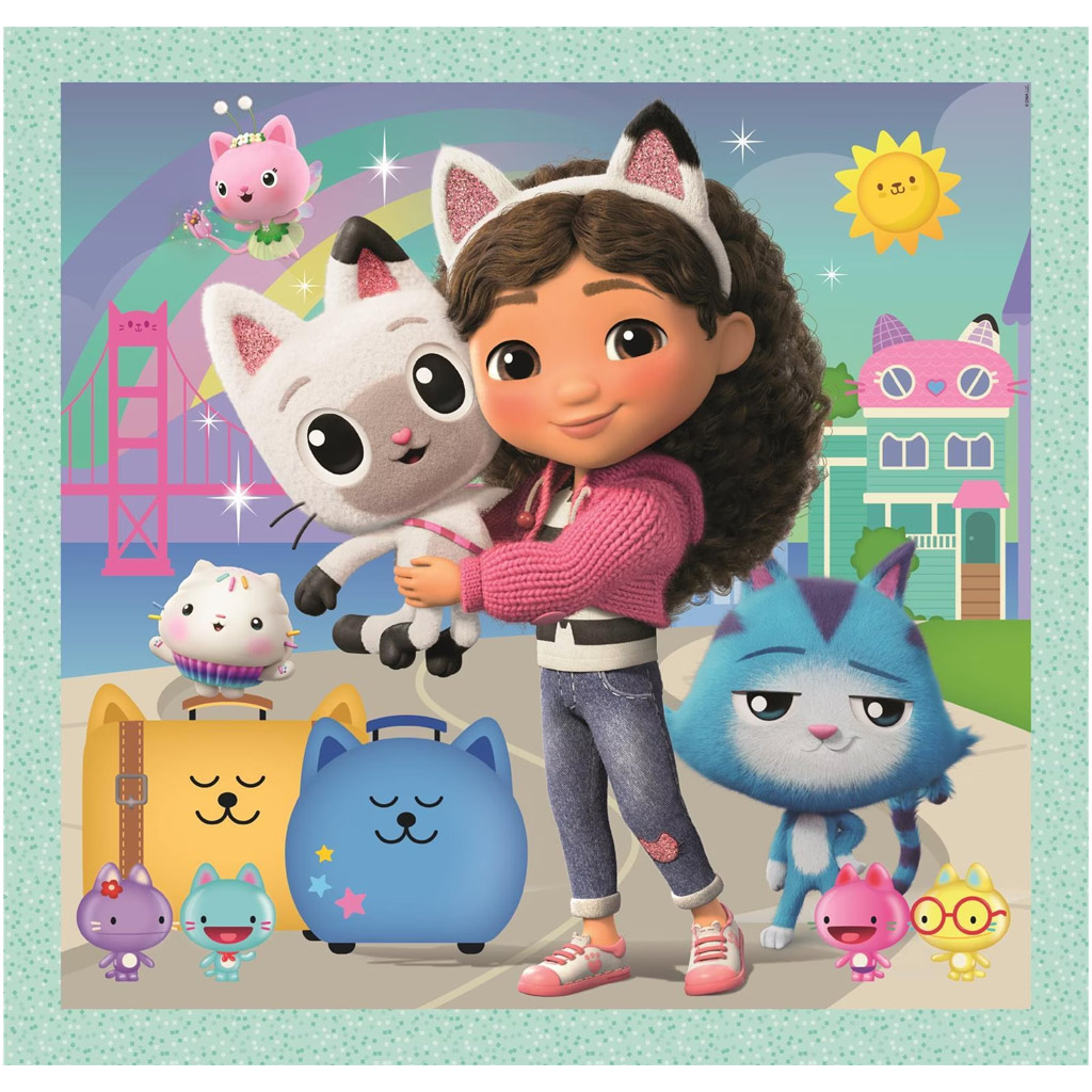 Gabis Puppenhaus 3×48-teiliges Super Color Puzzle – Clementoni Bild 2