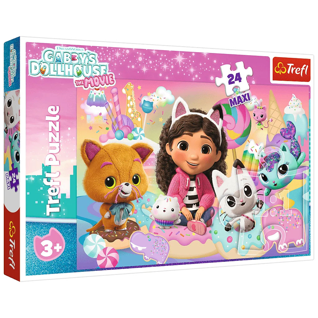 Gabis Puppenhaus und Freunde 24-teiliges Maxi-Puzzle – Trefl Bild 1