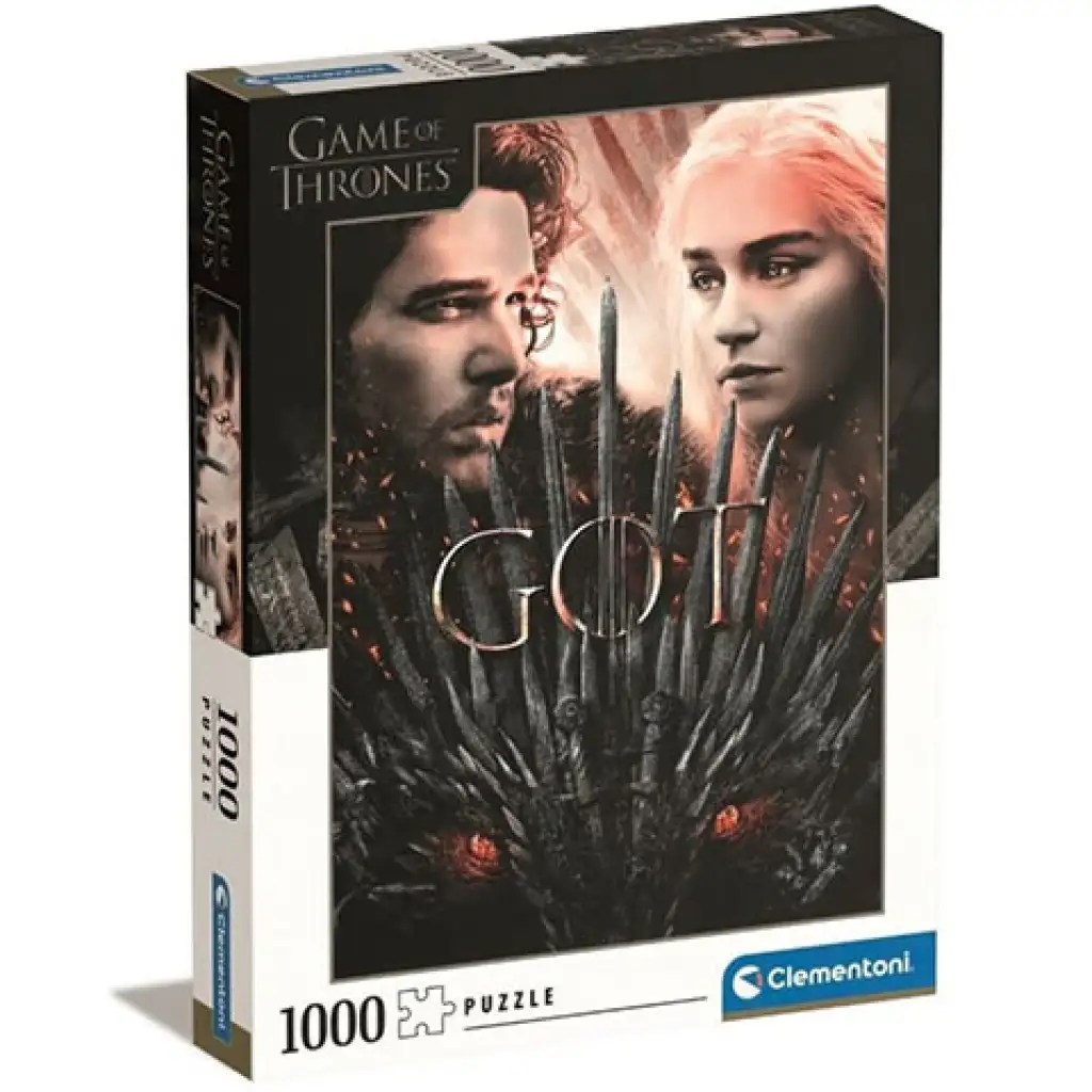 Game of Thrones: Eiserner Thron 1000-teilige Puzzle - Clementoni Bild 1