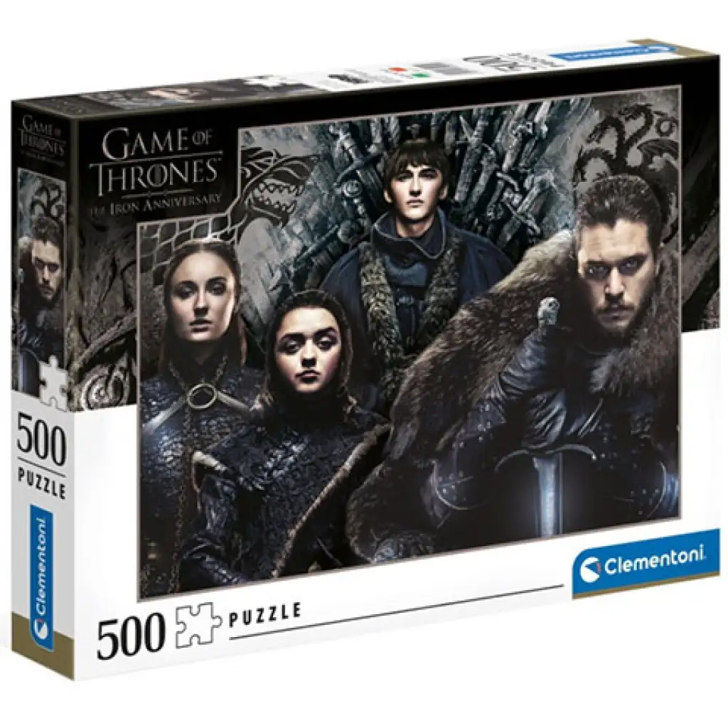 Game of Thrones: Haus Stark 500-teilige Puzzle - Clementoni Bild 1