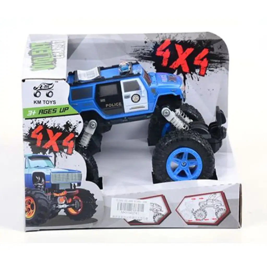Geländewagen der Polizei mit Federung 4x4 Bild 1