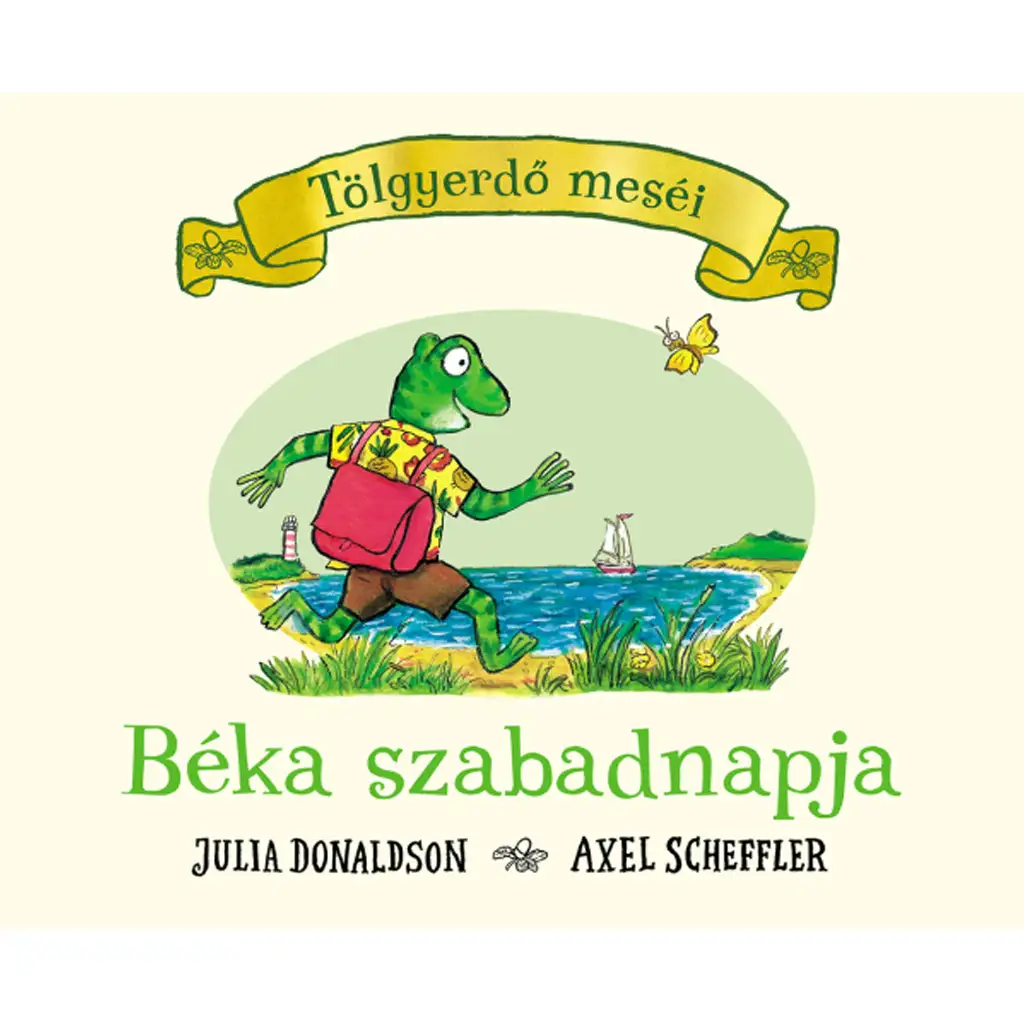 Eichenwald Geschichten - Der freie Tag des Frosches Bilderbuch - Pagony Bild 1