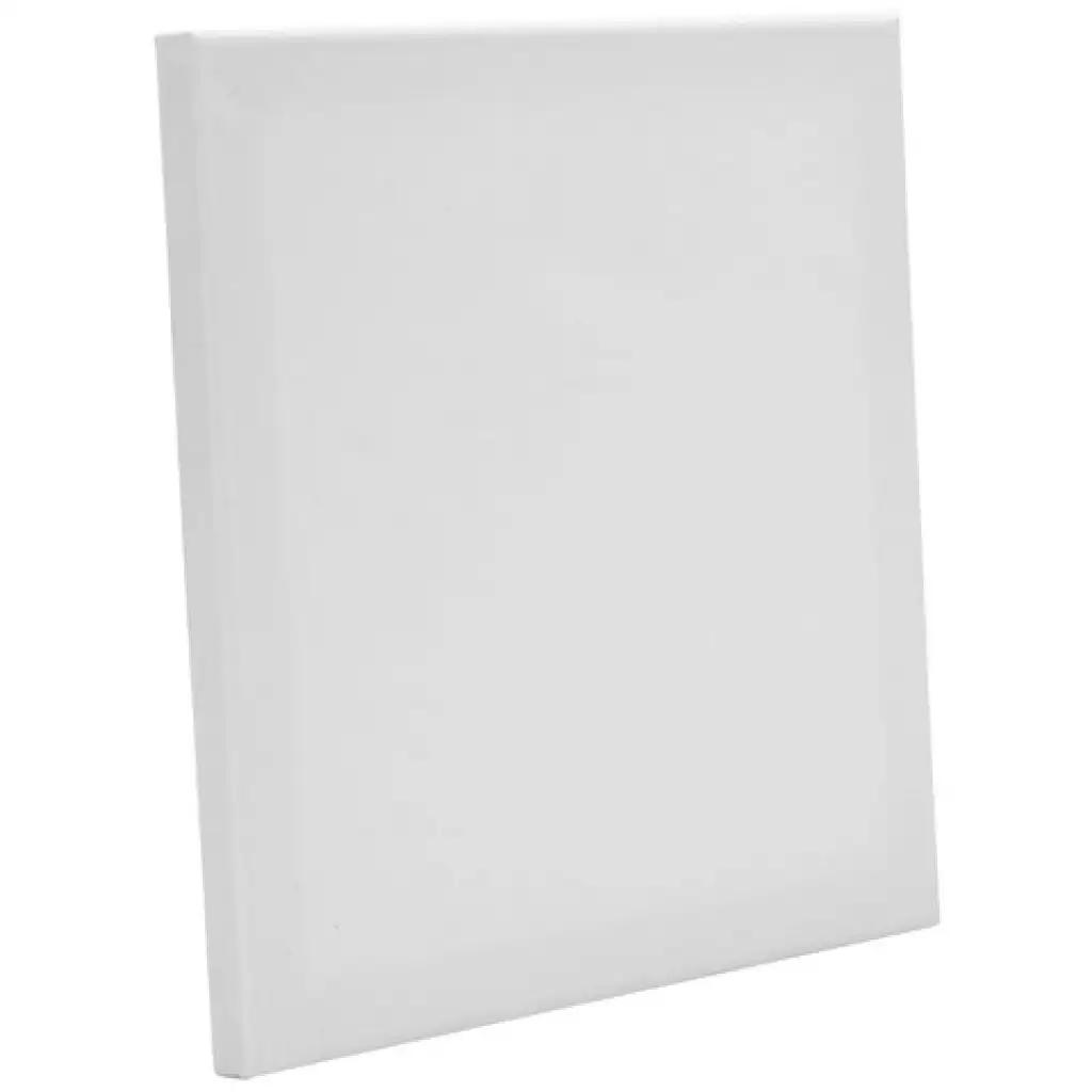Gespannte weiße Leinwand 30x40cm Bild 1