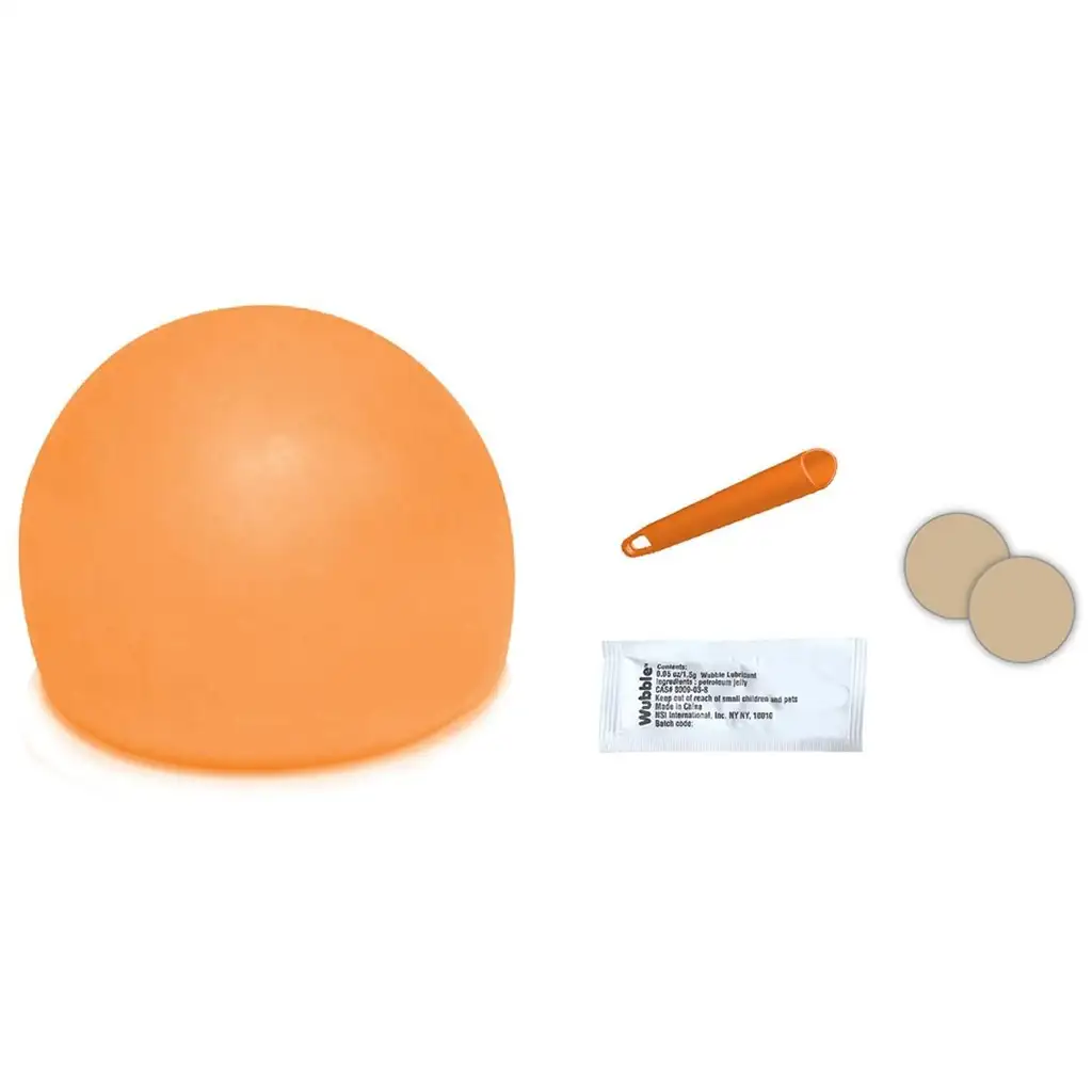 Glowzilla Wubble leuchtender Ball in Neon-Orange, 75 cm Bild 3