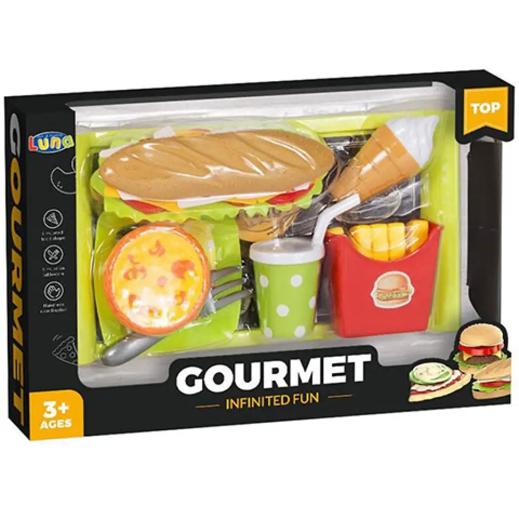 Gourmet-Sandwichbar-Menü mit Tablett Bild 1