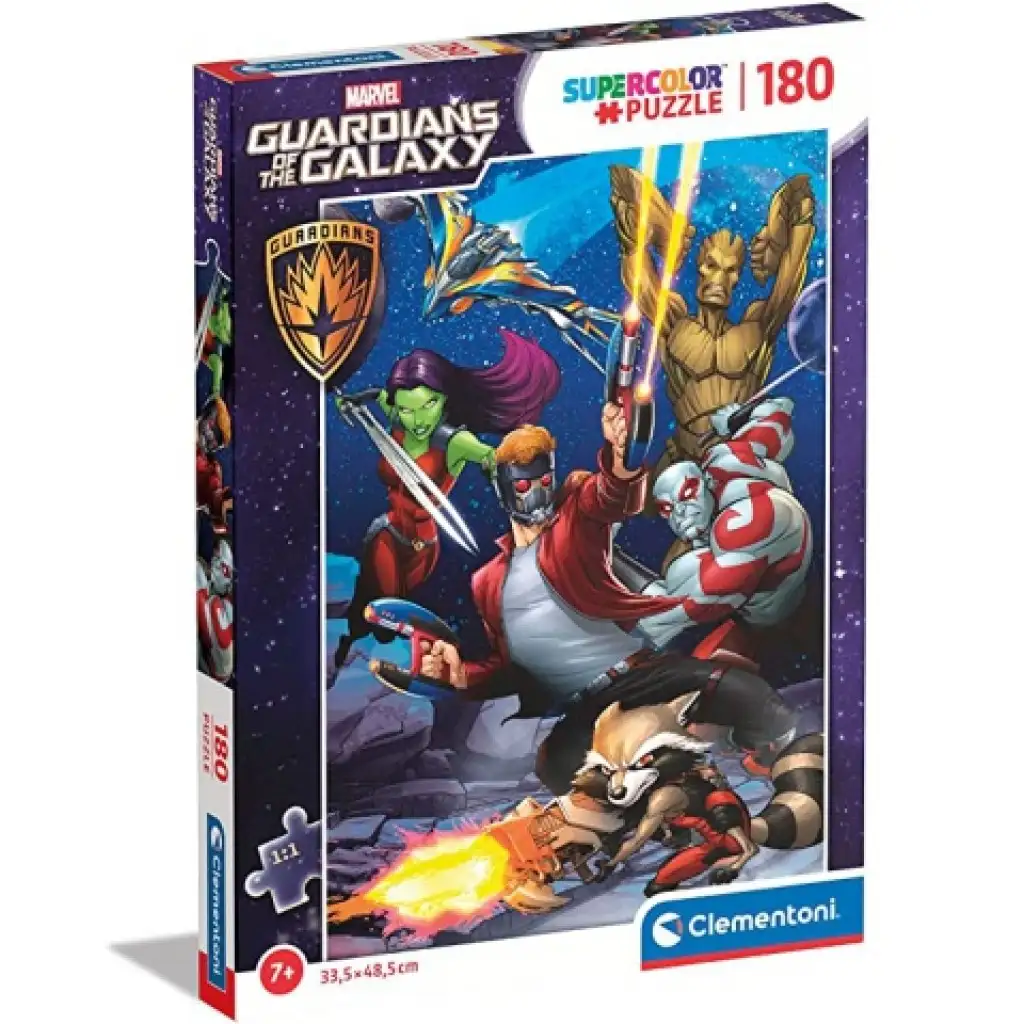 Guardians of the Galaxy Supercolor 180-teiliges Puzzle - Clementoni Bild 1