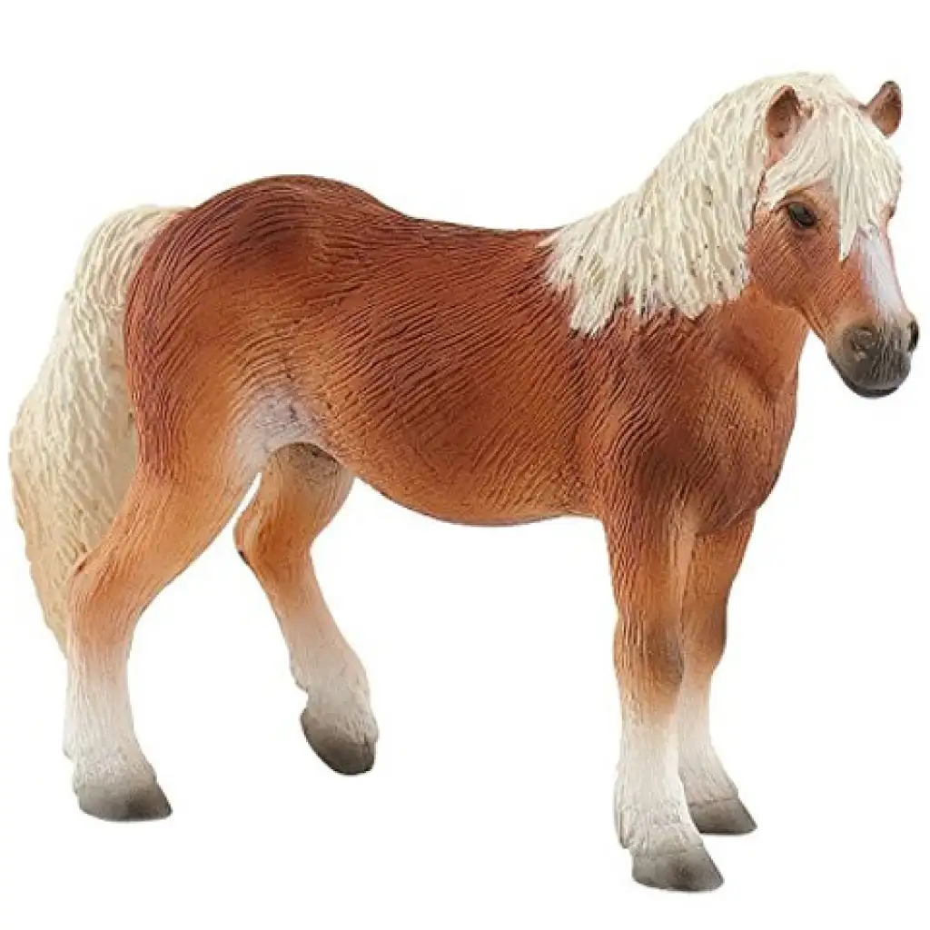 Haflinger-Pferdefigur - Bullyland Bild 1