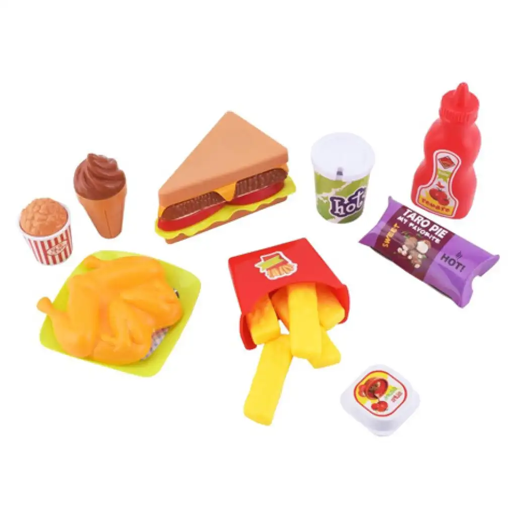 Happy Burger 21-teiliges Essensset Bild 2
