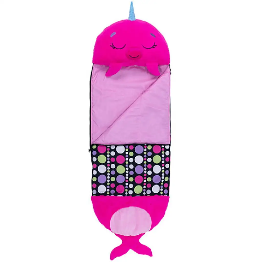 Happy Nappers: Rosa Walfisch-Kissen-Schlafsack 137cm Bild 2