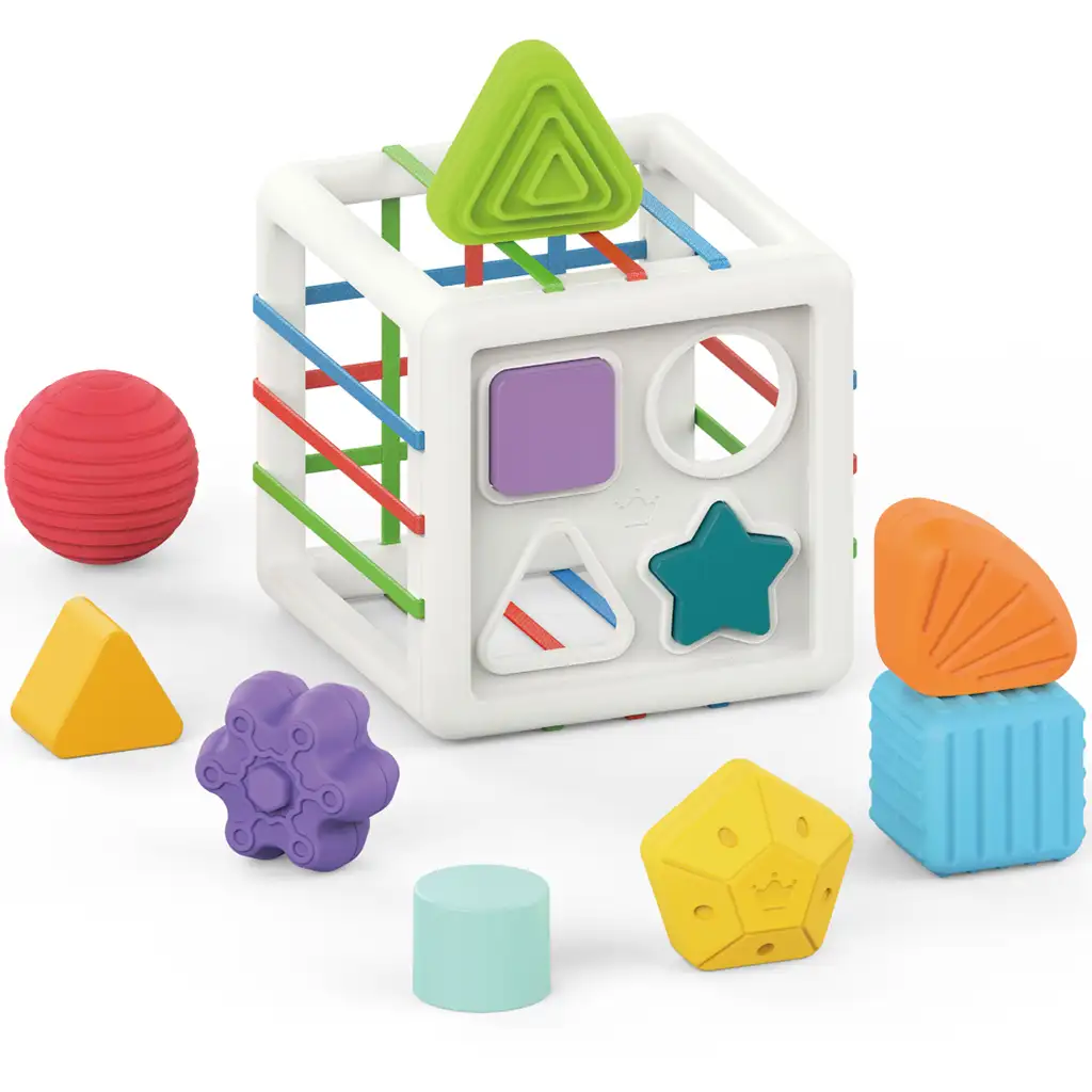 Happy World: Fröhliches Formensortierset, 10-teiliges Set Bild 2