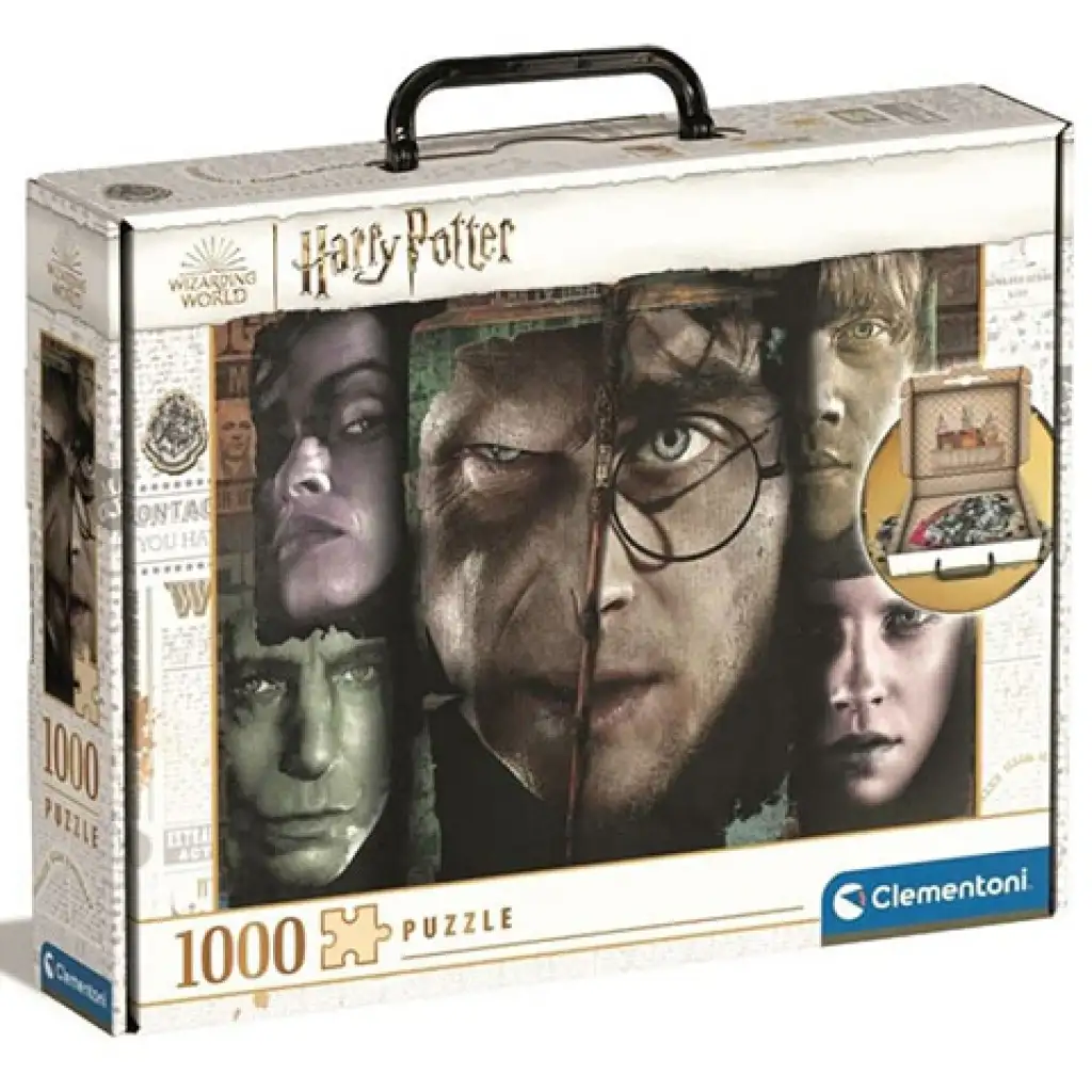 Harry Potter und der Dunkle Lord 1000-teilige Puzzle im Koffer - Clementoni Bild 1