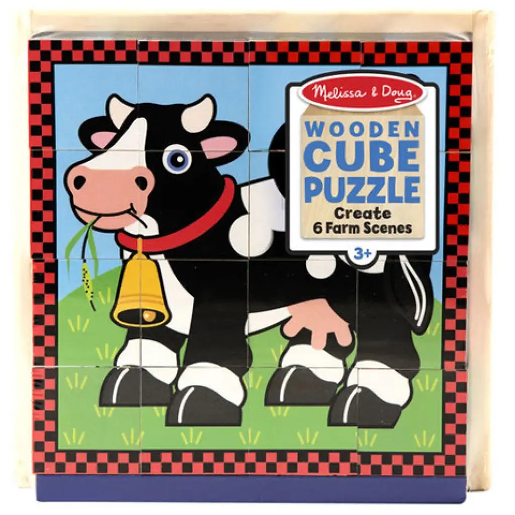 Haustiere Holzpuzzle - Melissa & Doug Bild 1