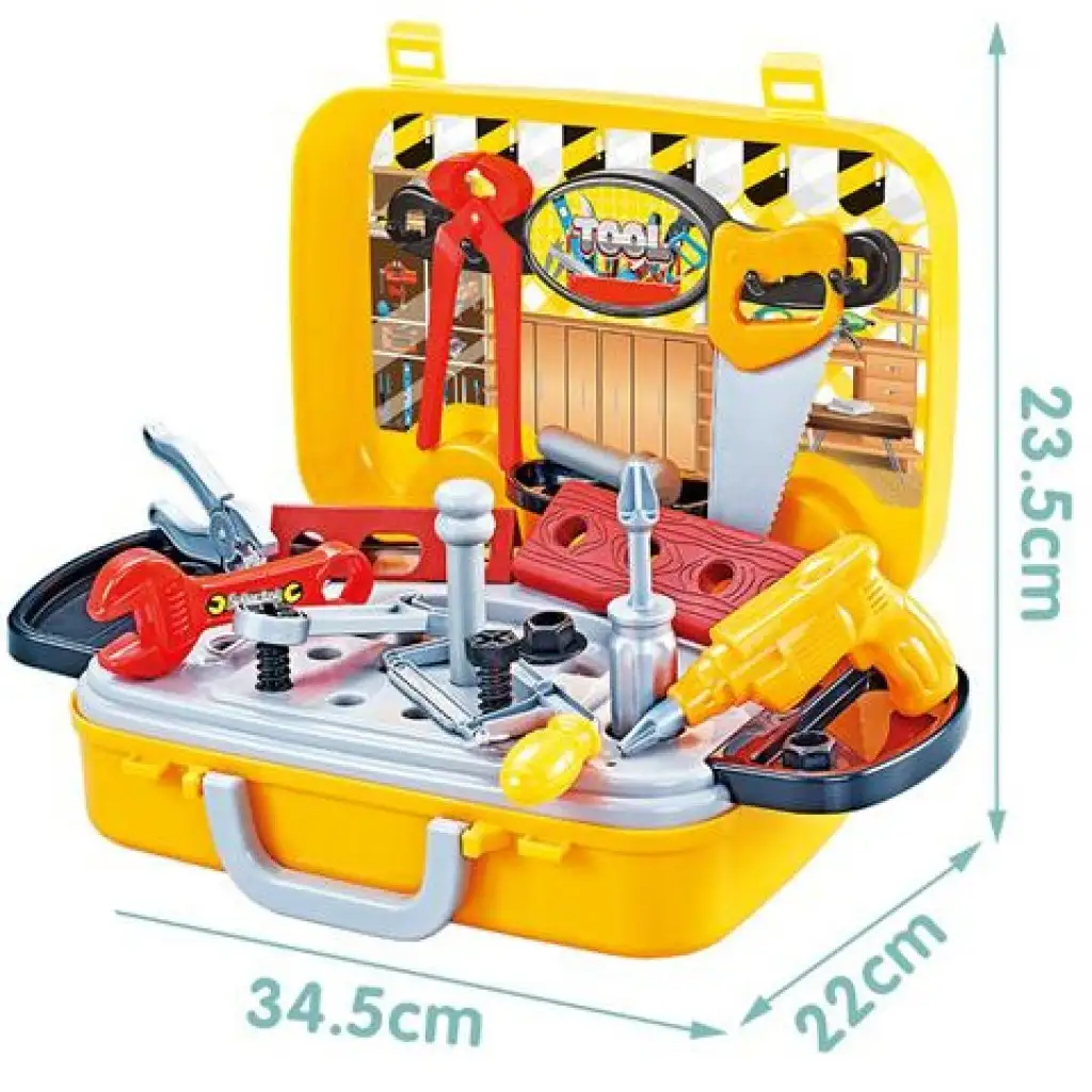 Heimwerker-Set im Koffer mit Werkzeugen Bild 2