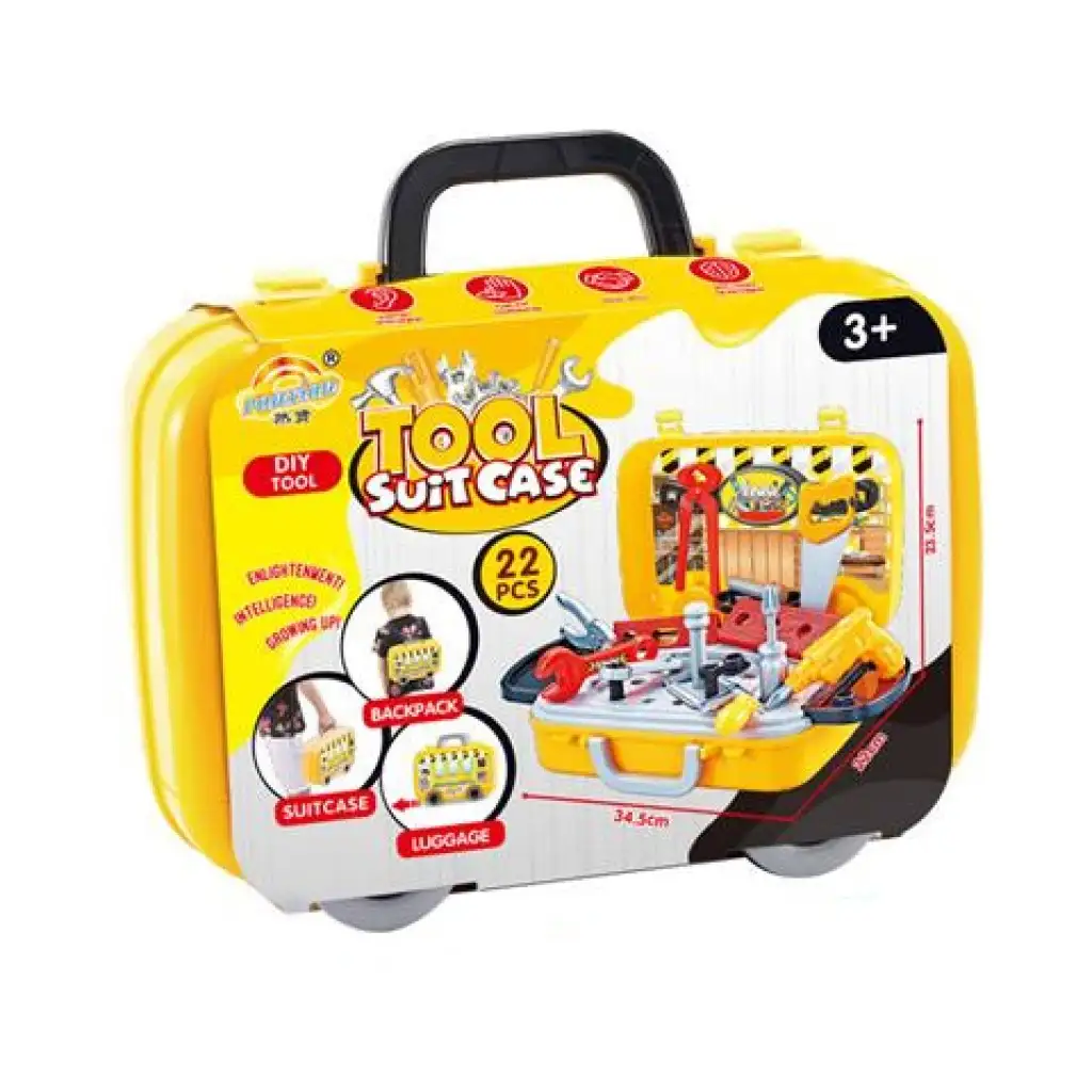 Heimwerker-Set im Koffer mit Werkzeugen Bild 1