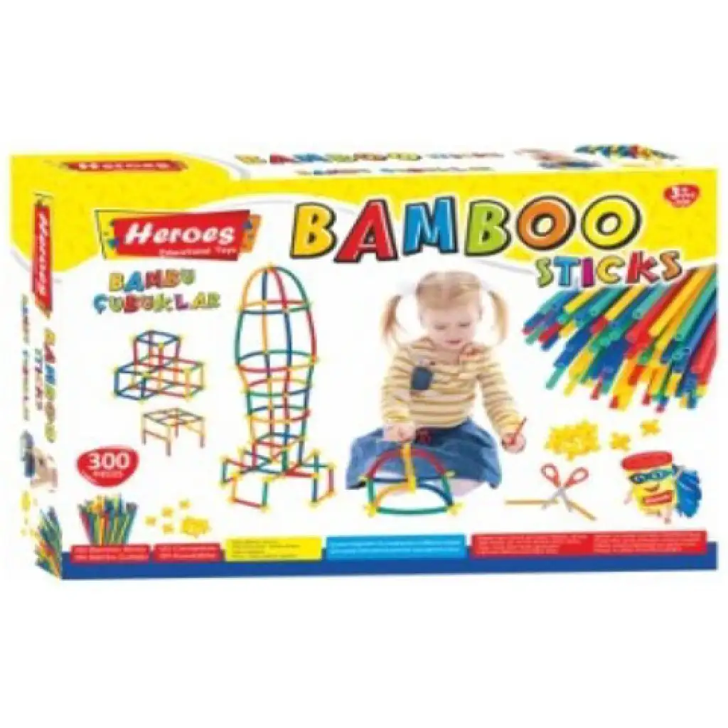 Helden: Bambusstäbchen-Bausatz, 300 Stück Bild 1