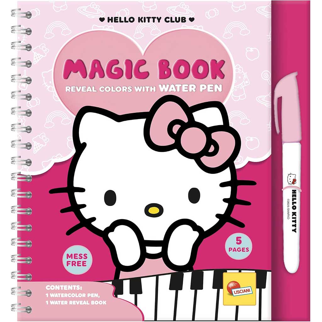 Hello Kitty Zauberbuch Malen mit Wasser - Lisciani Bild 1