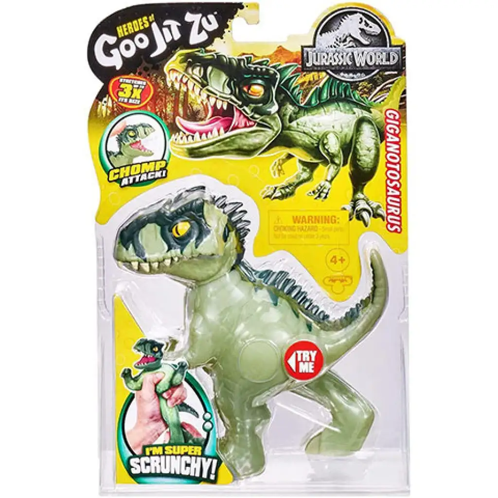 Heroes of Goo Jit Zu Jurassic World Gigantosaurus Spielfigur Bild 1
