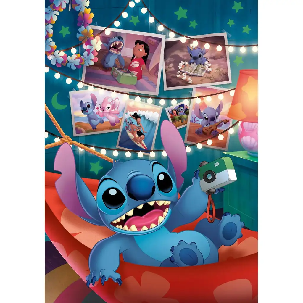 Hochwertige Sammlung Disney Stitch 1000-teiliges Puzzle - Clementoni Bild 2
