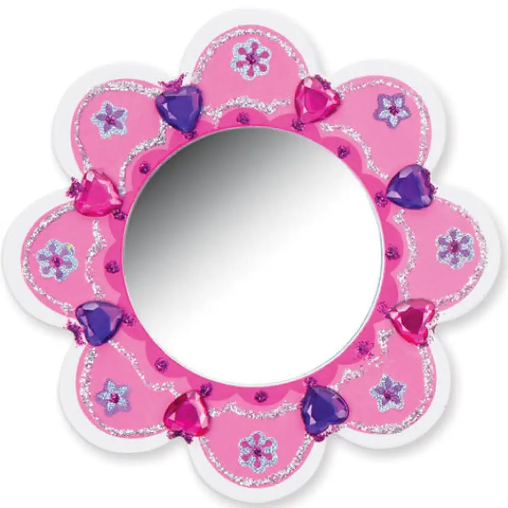 Holz Blumen Spiegel Dekorationsset - Melissa & Doug Bild 3