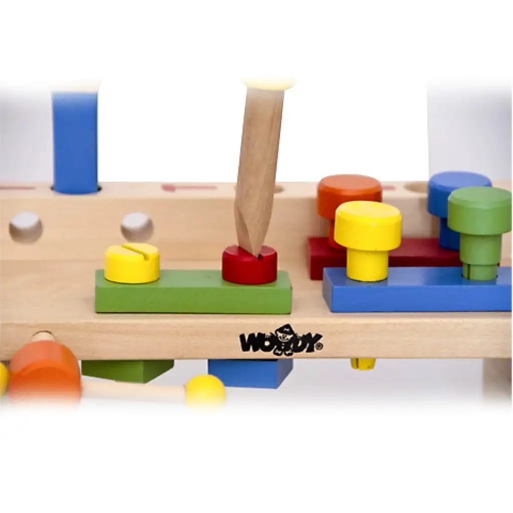 Holzwerkbank mit 16 Elementen Bild 2