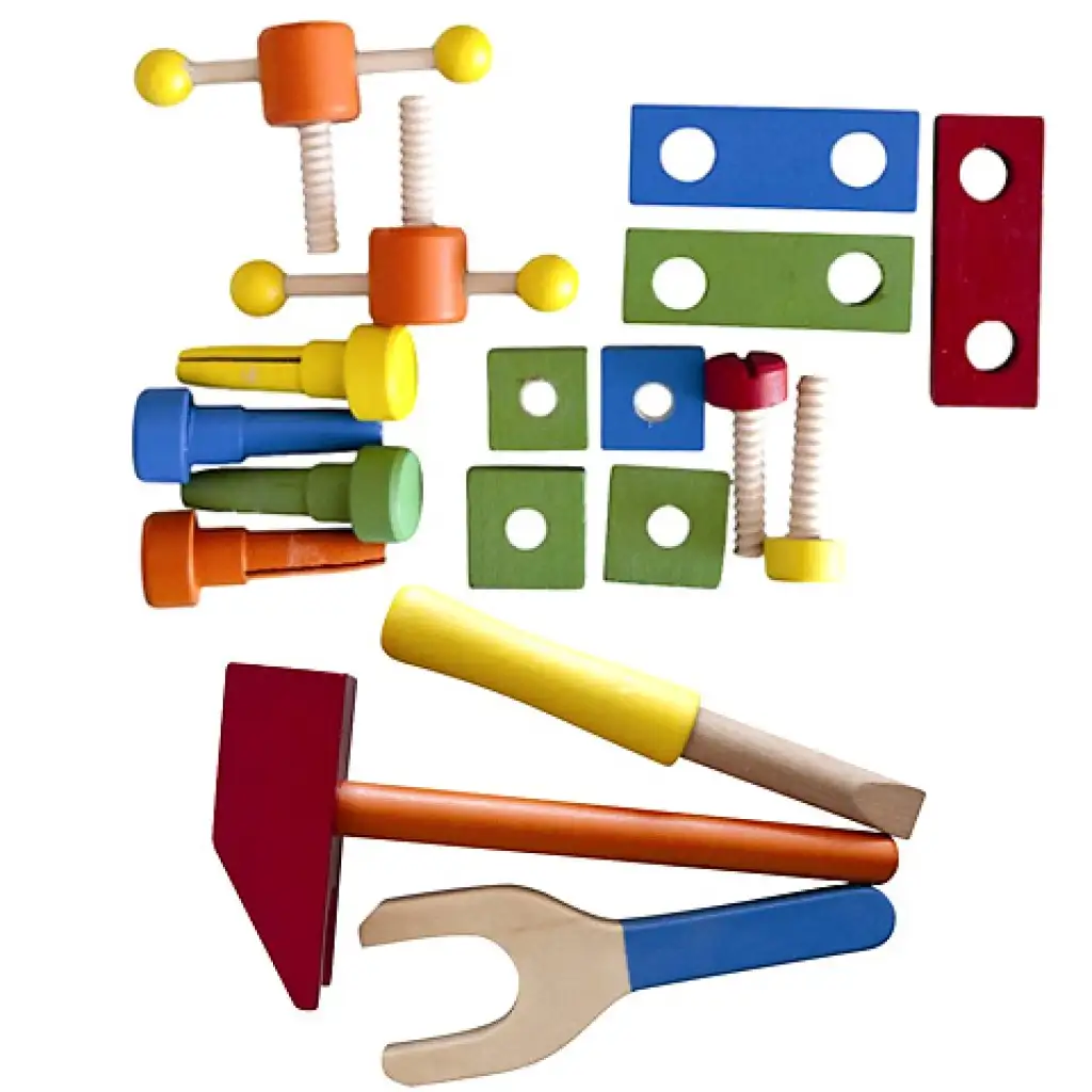 Holzwerkbank mit 16 Elementen Bild 4