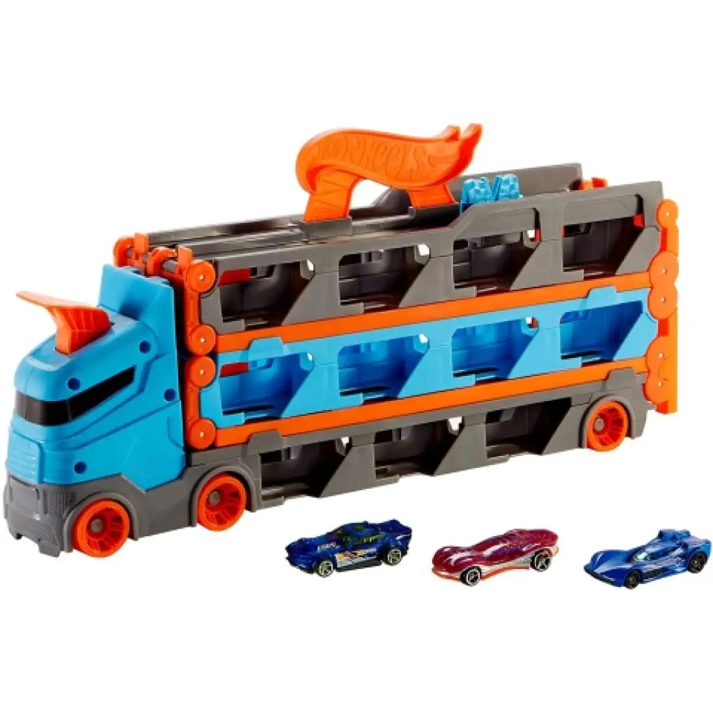 Hot Wheels: 2 in 1 Ultimate Transporter Lkw - Mattel Bild 2