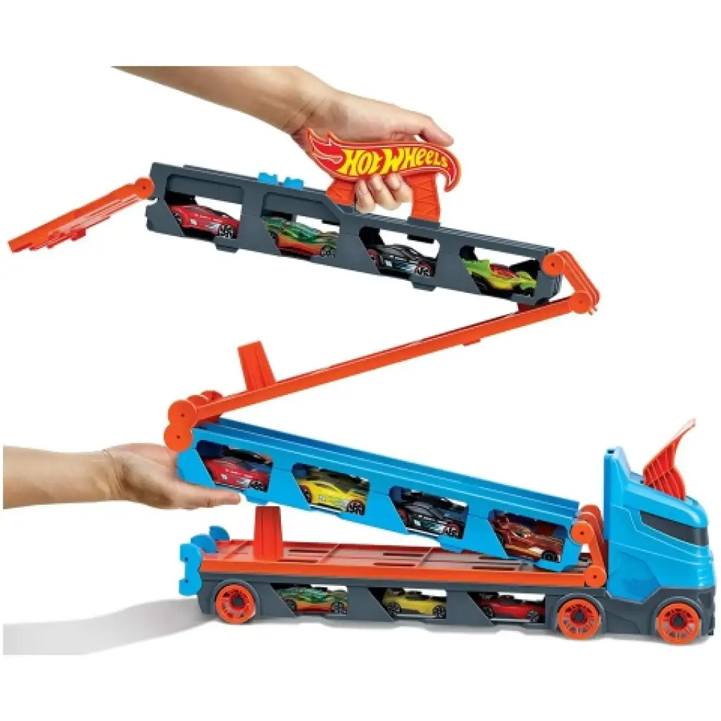 Hot Wheels: 2 in 1 Ultimate Transporter Lkw - Mattel Bild 3