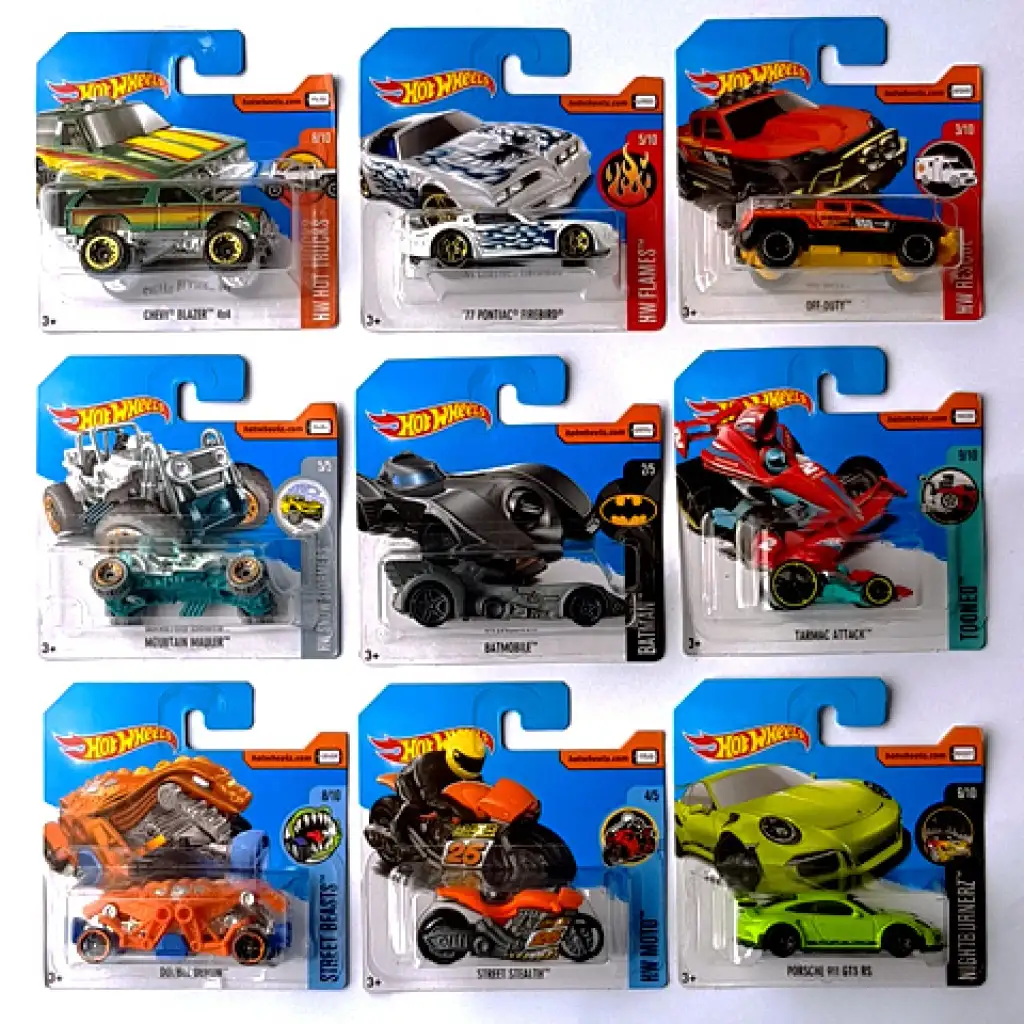 Hot Wheels Blister-Autosortiment Bild 4