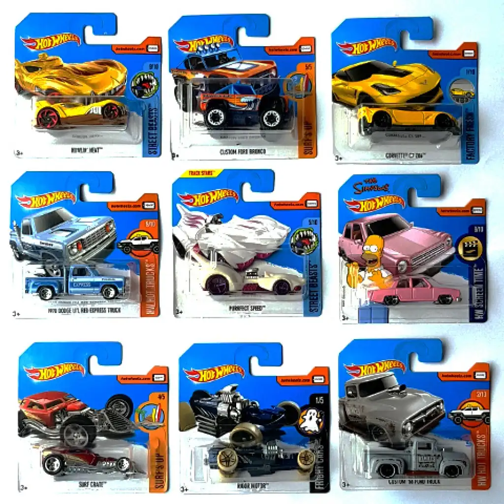 Hot Wheels Blister-Autosortiment Bild 5