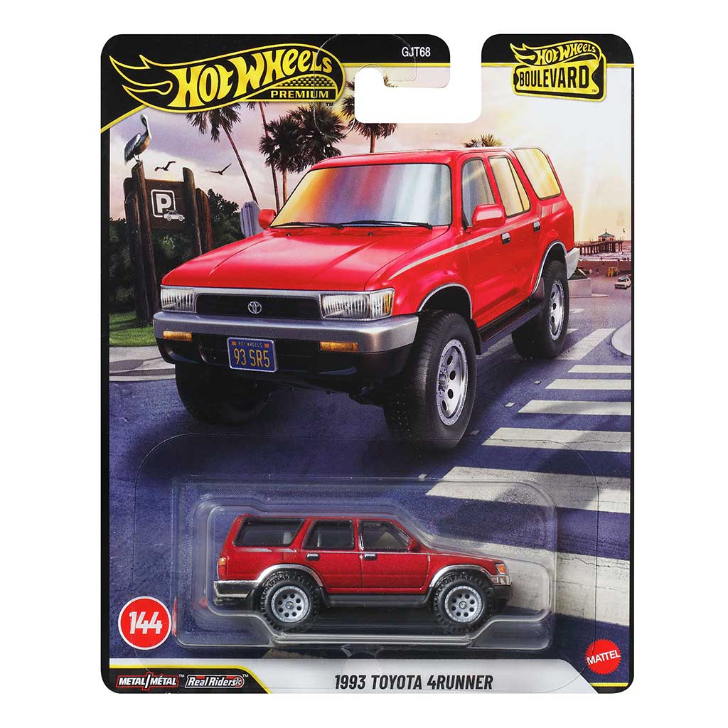 Hot Wheels Boulevard: 1993 Toyota 4Runner Spielzeugauto 1/64 - Mattel Bild 1