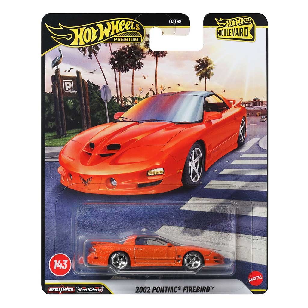 Hot Wheels Boulevard: 2002 Pontiac Firebird Spielzeugauto 1/64 - Mattel Bild 1