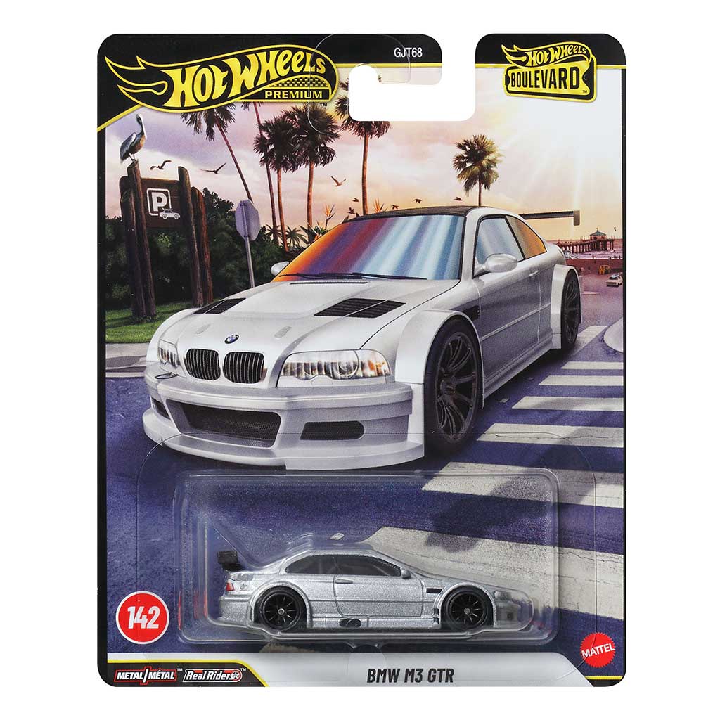 Hot Wheels Boulevard: BMW M3 GTR Spielzeugauto 1/64 - Mattel Bild 1