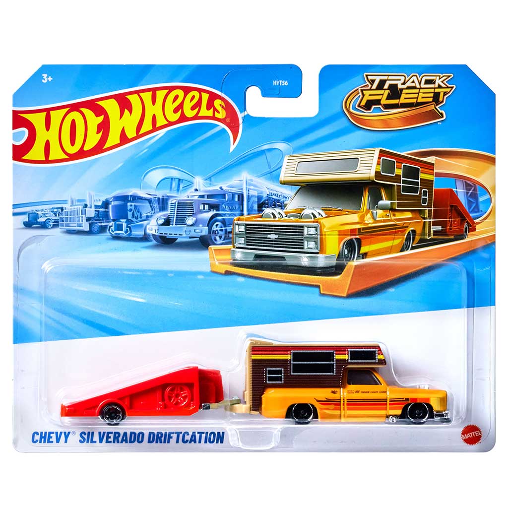 Hot Wheels: Chevy Silverado Transporter 1/64 – Mattel Bild 1